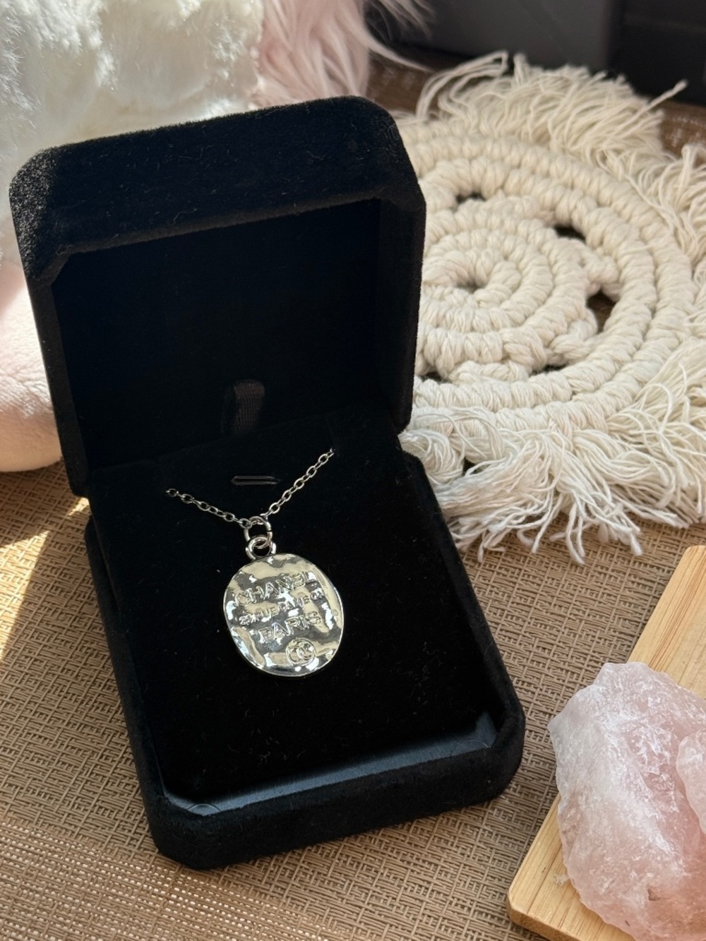 ✨ Vintage CHANEL Plate Upcycled Necklace: BOGO Sale! ✨